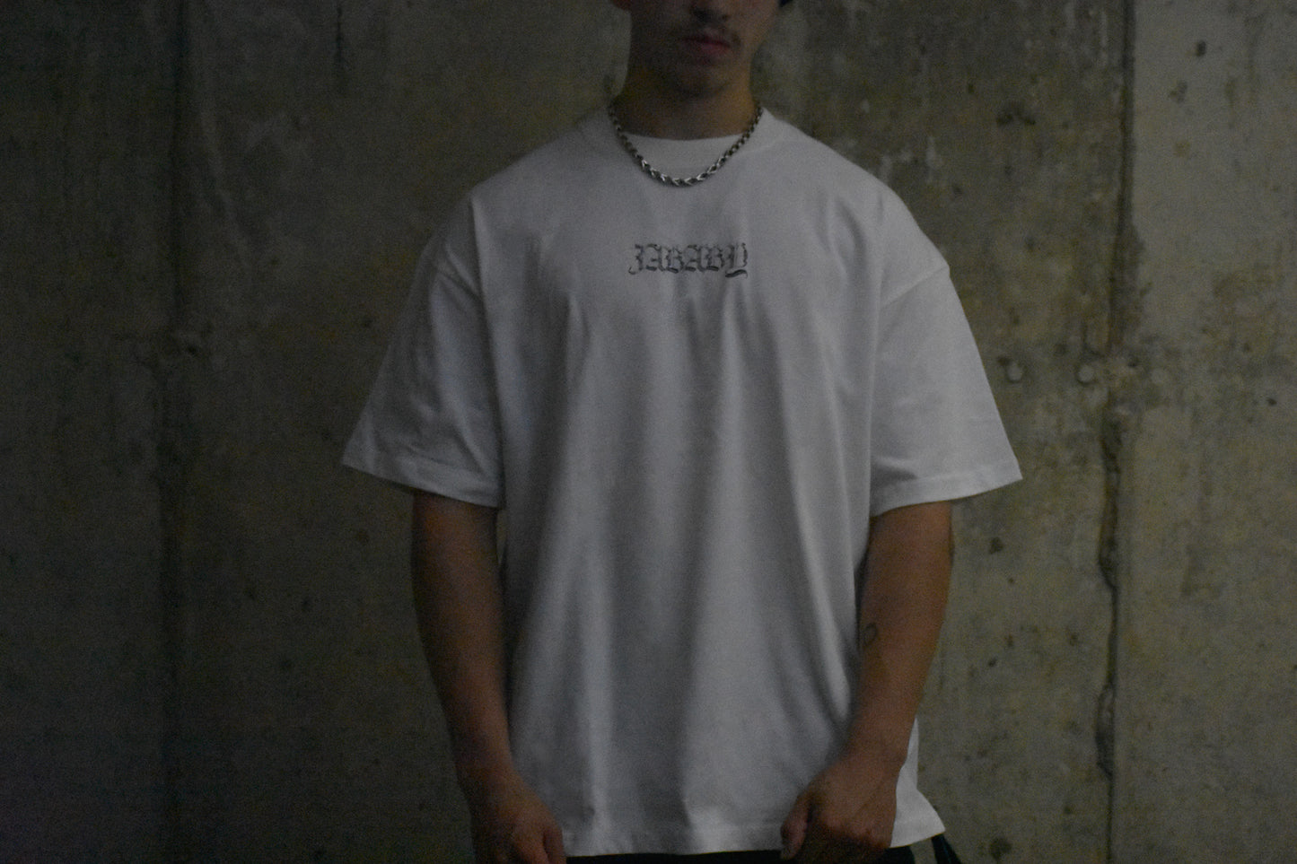 MIRROR HEVEYWEIGHT TEE WHITE